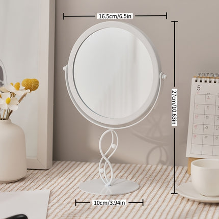 UNICORN Vine-Shaped Makeup Mirror, 360-Degree Rotation Decorative Vanity Mirror