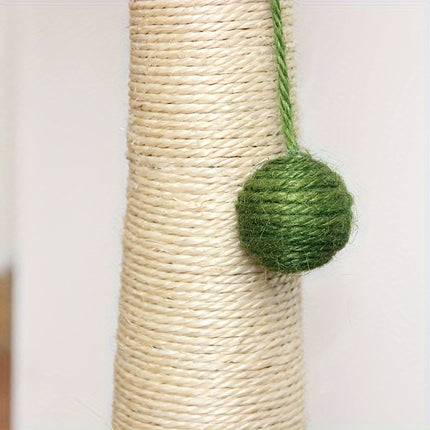 UNICORN 80.01cm Banana Leaf Cat Scratching Post with Climbing Frame