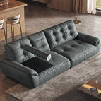 30*100cm /11.81*39.4IN / Self-adhesive leather patch - grey