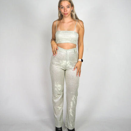 UNICORN Women's silver trousers s m l xl