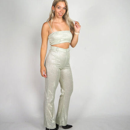 UNICORN Women's silver trousers s m l xl