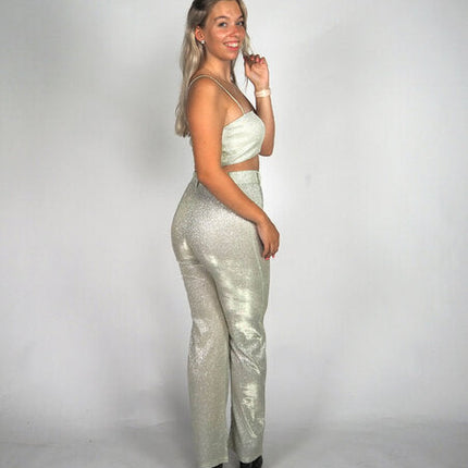 UNICORN Women's silver trousers s m l xl
