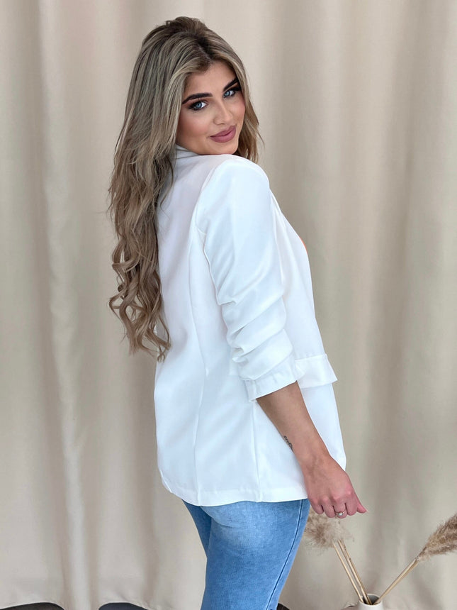 UNICORN Women's blazer white light blue green blue s m l