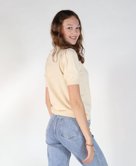 UNICORN Women's shirt top beige s m l