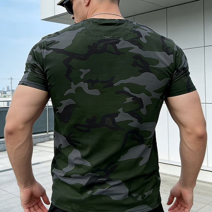 UNICORN Camouflage Short-Sleeve T-Shirt Daily Versatile Wear s m l xl