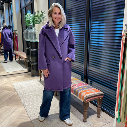UNICORN Women's coat purple s m l xl