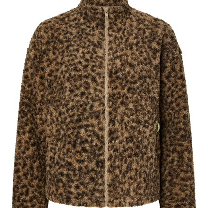 Katty teddy jacket tannin