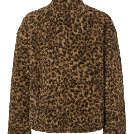 Katty teddy jacket tannin