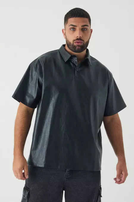 UNICORN Mens plus oversized rugby polo shirt xxl xxxl xxxxl