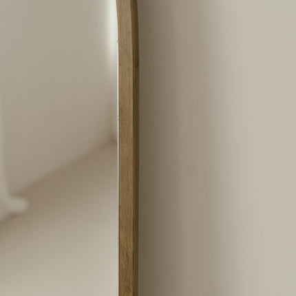 Grote Staande Spiegel Ovaal 180x100 Brons