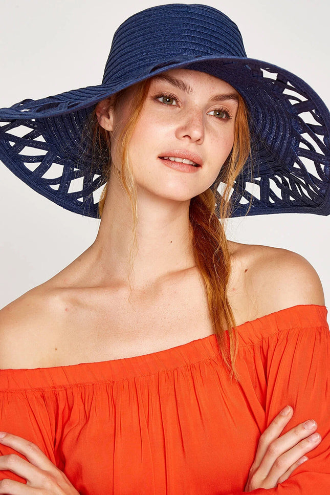 UNICORN Women's beach hat navy blue one size
