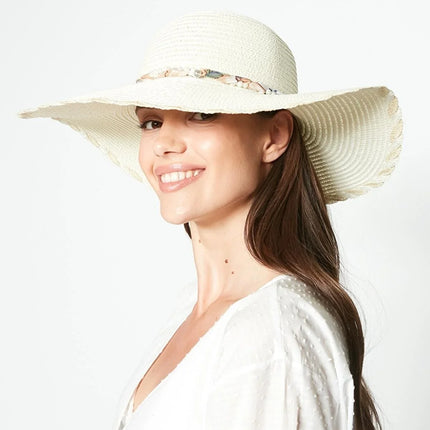 UNICORN Women's hat beige brown pink