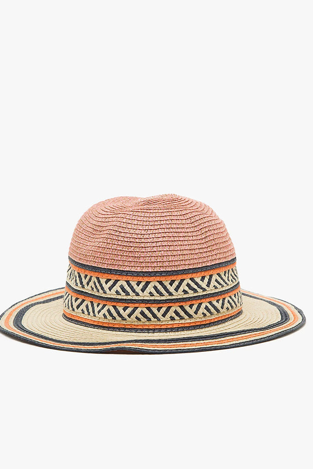 UNICORN Women's hat straw pink one size