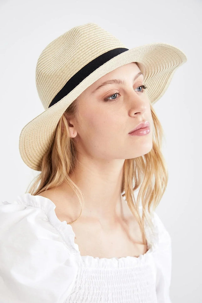 UNICORN Ladies beach hat beige one size