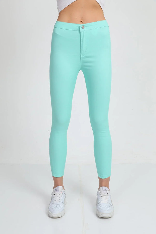 UNICORN Women's trousers green red purple pink blue yellow s m l xl