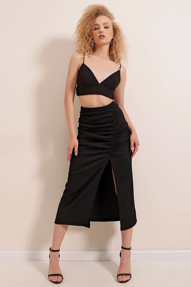 UNICORN Women's skirt dark brown black s m l xl