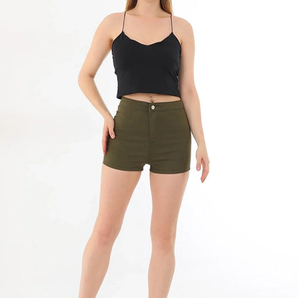 UNICORN Women's shorts brown purple pink green black yellow s m l xl