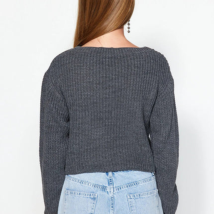 UNICORN Women's sweater red gray s m l