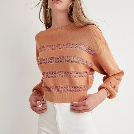UNICORN Women's sweater orange s m l