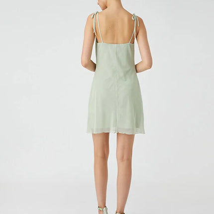 UNICORN Women's sleeveless dress mint green black s m l xl