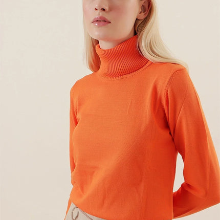 UNICORN Women's turtleneck pink purple orange beige dark pink gray yellow black light pink m l xl xxl
