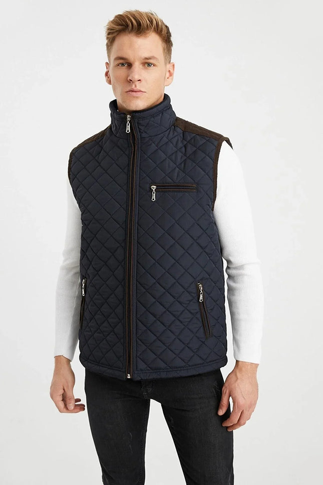 UNICORN Men's bodywarmer navy blue s m l xl