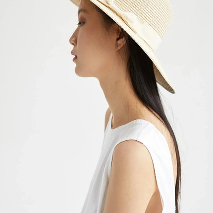 UNICORN Women's beach hat white beige brown one size