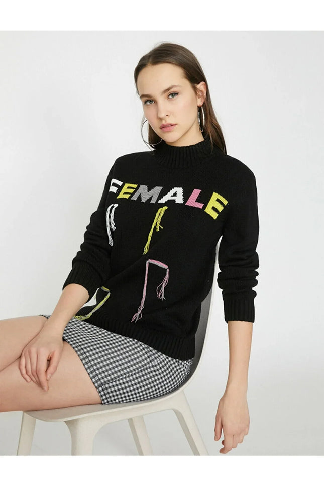 UNICORN Women's sweater black xs s m l