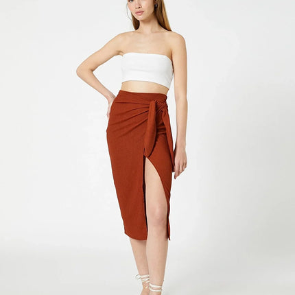 UNICORN Women's skirt green rust brown white xs s m l
