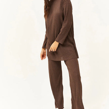 UNICORN Women's clothing set dark brown gray green black red orange blue wine red beige white s m l xl
