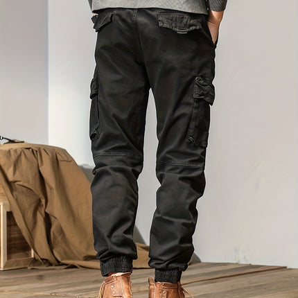 UNICORN Joggers Cargo Pants Men Casual Black Grey Khaki Green 30 32 34 36 38