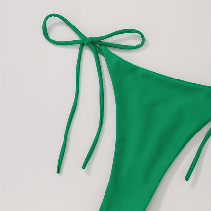 UNICORN Solid Color Sexy Rope Style Bikini Swimwear for Fashionable Women s m l