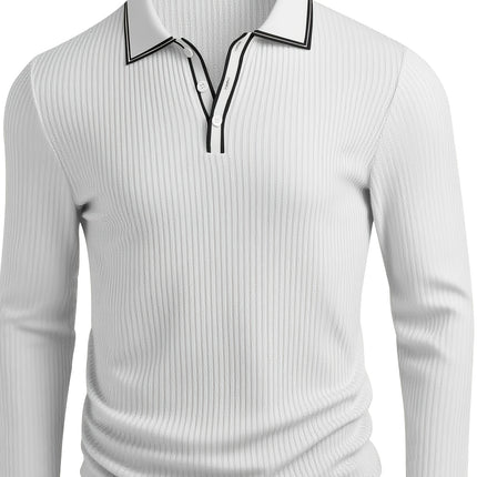 UNICORN Casual Long-Sleeve Polo Shirt with a Stylish Collar s m l xl xxl xxxl
