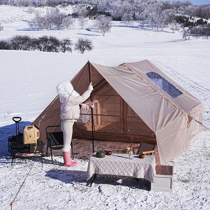 UNICORN Inflatable Tent with a Sunroof, Quick Setup Inflatable Tent with Pump Khaki Green
