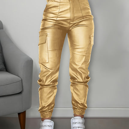 UNICORN Solid Color Pants for Women with Symmetrical Pockets for Casual Wear s m l xl xxl
