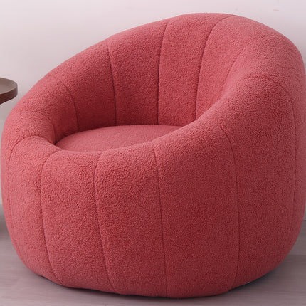 UNICORN 88.01x70 cm, Halloween Pumpkin Single Sofa pink khaki white red stripes