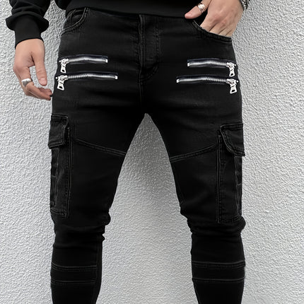 UNICORN Men's Casual Pants - Solid Color Cotton Blend, Medium Stretch xs s m l xl