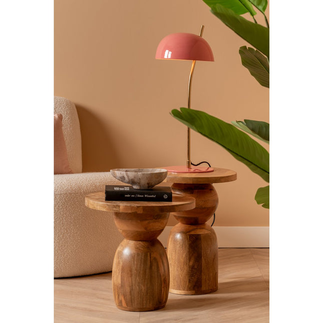 UNICORN Side table wood diameter 35 cm