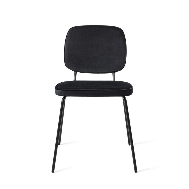 UNICORN Chair without backrest black 55x51x83 cm