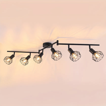 UNICORN Black Ceiling Lamp Retro Style Spotlight for Living Room, Kitchen, And Bedroom