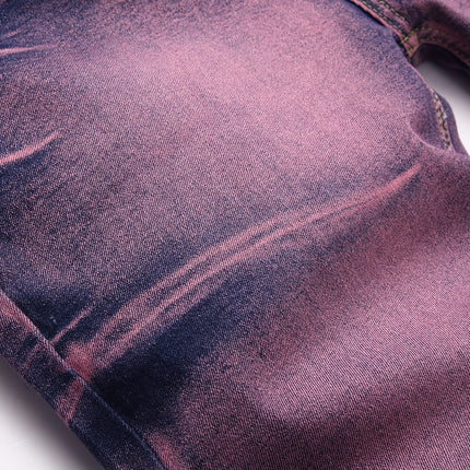 UNICORN Mens Pink Stretch Denim Bermuda Shorts Casual Style Stretch Fabric s m l xl xxl