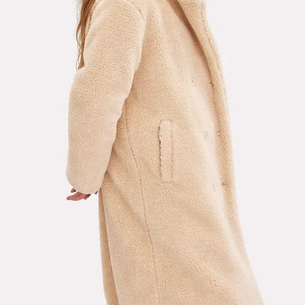 UNICORN Ladies beige teddy coat xs s m l xl