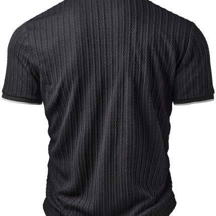 UNICORN Tops Jacquard Fabric Color Block Stitching Zipper Men'S Polo Shirt s m l xl xxl xxxl