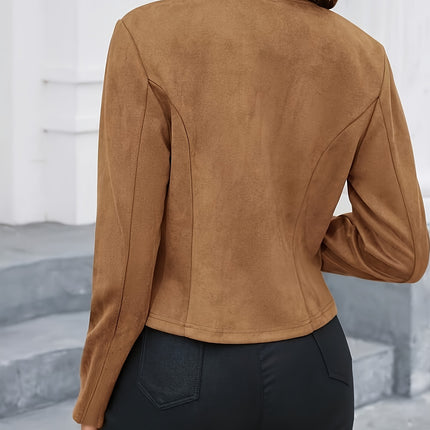 UNICORN Elegant Solid Color Casual Jacket for Women s m l xl xxl