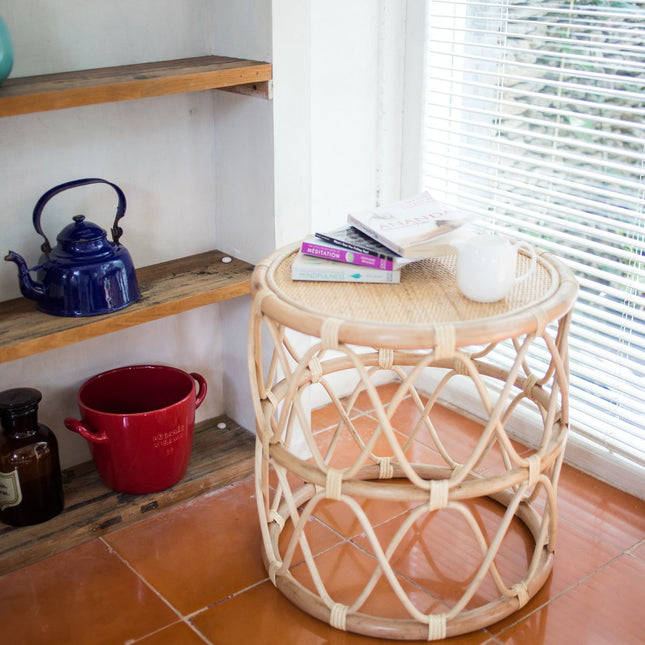UNICORN rattan side table 45 cm high