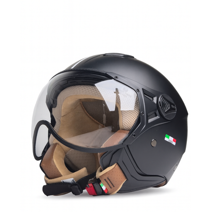 Helmet vito jet moda mat black