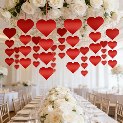 UNICORN 24pcs Large Wedding & Valentine's Garland Decorations
