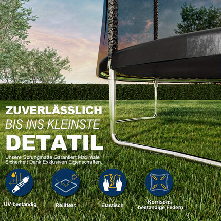 UNICORN Outdoor Trampoline Available in Diameters of 183/228/305/366/427 CM