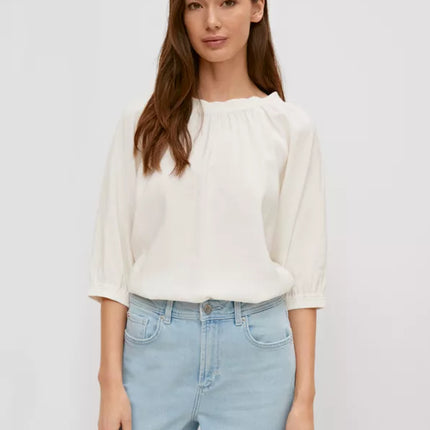 UNICORN Women's blouse white light blue xs s m l xl xxl xxxl