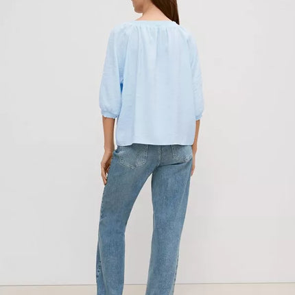UNICORN Women's blouse white light blue xs s m l xl xxl xxxl
